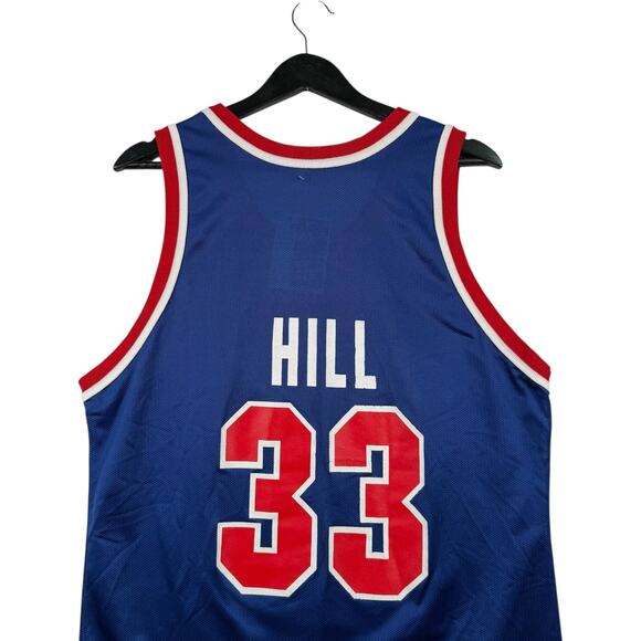 Vintage Detroit Pistons #33 Grant Hill NBA Jersey L - Picture 6 of 7